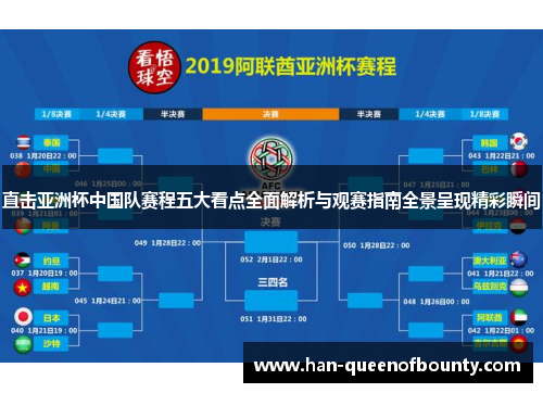 直击亚洲杯中国队赛程五大看点全面解析与观赛指南全景呈现精彩瞬间